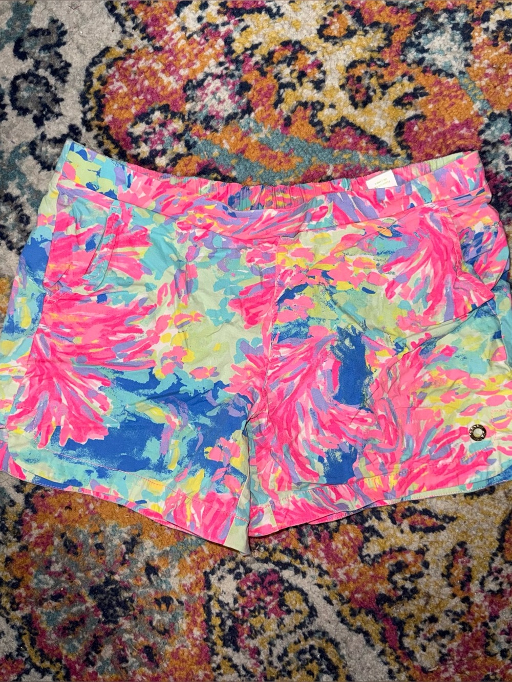 Lilly Pulitzer Pull on Elastic Shorts